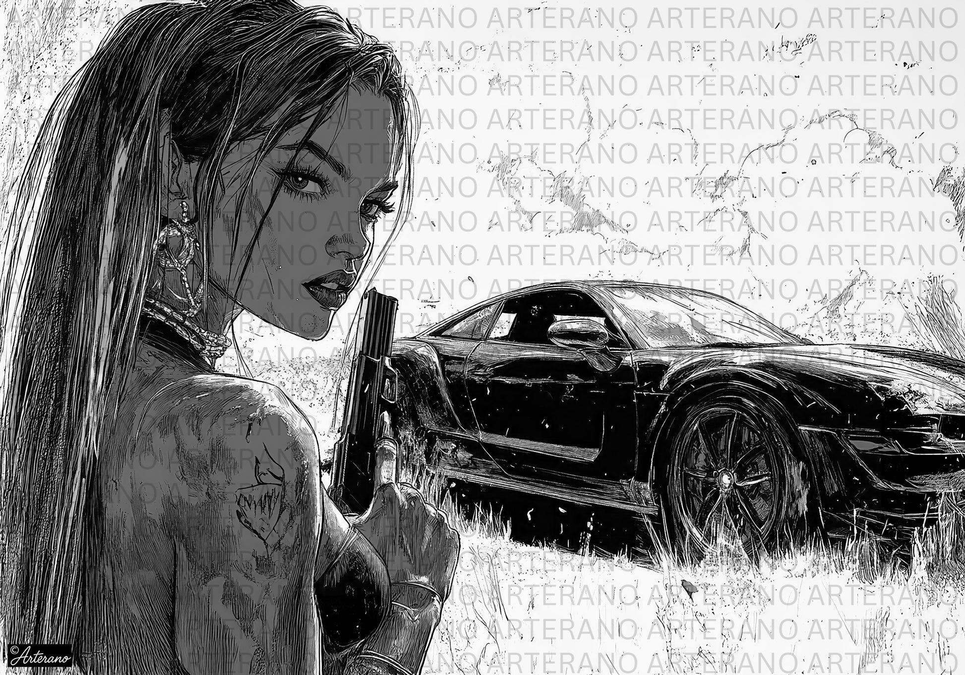 Athena Bellar - Digital Print