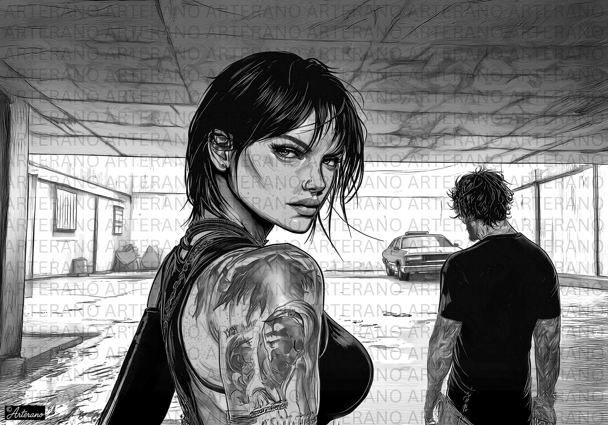 Athena Eclisse - Digital Print